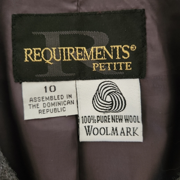 Requirements vintage wool cropped blazer - Picture 5 of 10